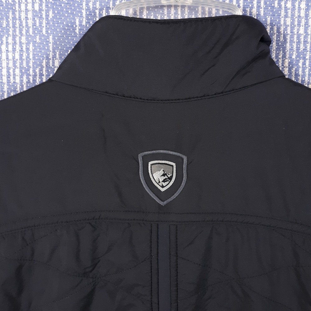 Kuhl Vest Womens Large Outdoor Travel Black Full Zip The One Hiking Fleece - Picture 4 of 11